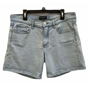 Banana Republic Women's Boyfriend Jean Shorts Size 4 Light Wash Stretch